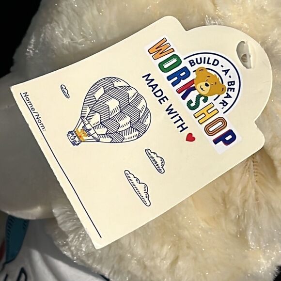 Build A Bear Get Well Soon Bear With Tags - Picture 8 of 12